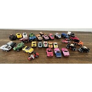 1980's Vintage Galoob Micro Machines Lot of 30 Cars And Trucks SOME RARE